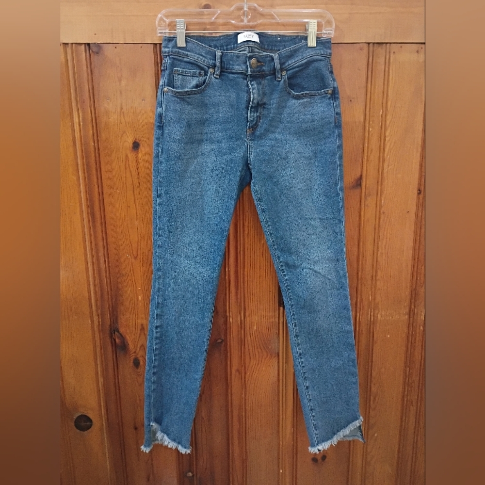 LOFT Blue Jeans, Size 2, Lightly Worn